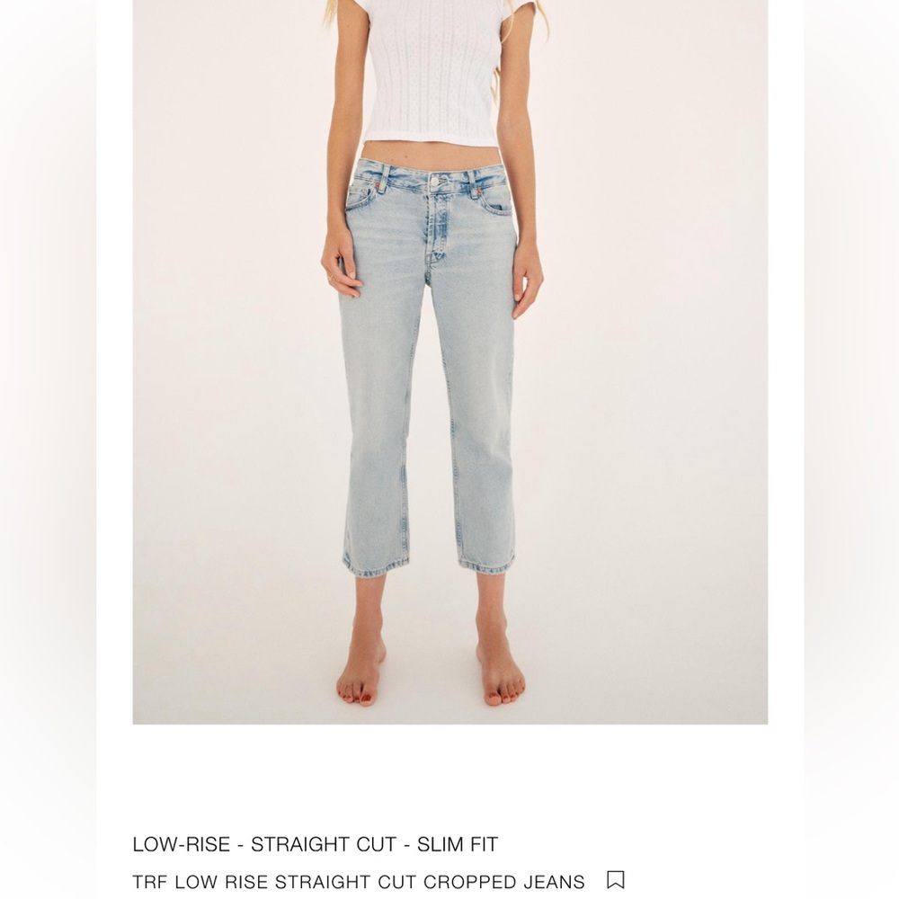 Zara - New Cropped Jeans